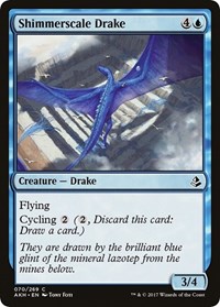 Shimmerscale Drake - Amonkhet - NM