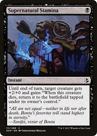 Supernatural Stamina - Amonkhet - NM