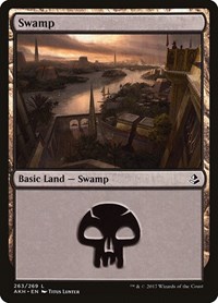 Swamp (263) - Amonkhet - NM