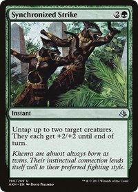 Synchronized Strike - Amonkhet - NM