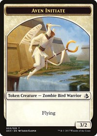 Aven Initiate Token - Amonkhet - NM