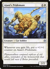 Ajani's Pridemate - War of the Spark - NM