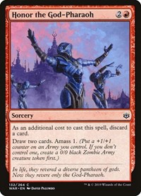 Honor the God-Pharaoh - War of the Spark - NM