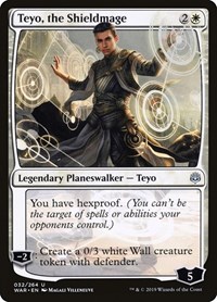 Teyo, the Shieldmage - War of the Spark - NM