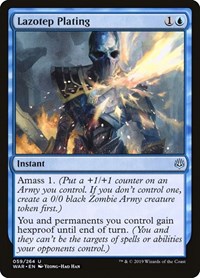Lazotep Plating - War of the Spark - NM
