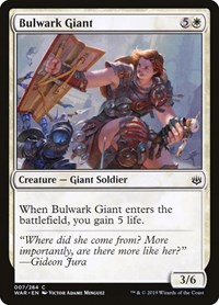 Bulwark Giant - War of the Spark - NM