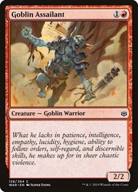 Goblin Assailant - War of the Spark - NM