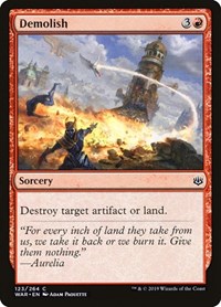 Demolish - War of the Spark - NM