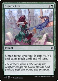 Steady Aim - War of the Spark - NM