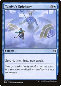 Tamiyo's Epiphany - War of the Spark - NM