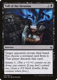 Toll of the Invasion - War of the Spark - NM