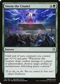 Storm the Citadel - War of the Spark - NM
