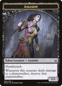 Assassin Token - War of the Spark - NM