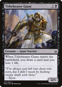Tithebearer Giant - War of the Spark - NM