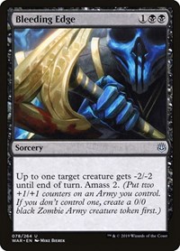Bleeding Edge - War of the Spark - NM