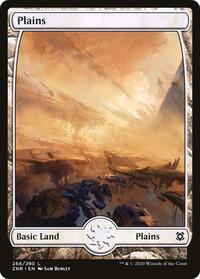 Plains (266) - Full Art - Zendikar Rising - NM
