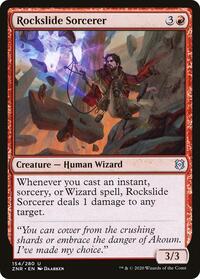 Rockslide Sorcerer - Zendikar Rising - NM