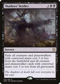 Shadows' Verdict - Zendikar Rising - NM