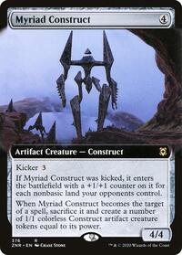 Myriad Construct (Extended Art) - Zendikar Rising - NM
