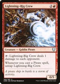 Lightning-Rig Crew - Commander Legends - NM