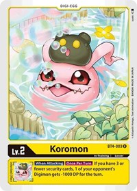 Koromon - Great Legend - NM