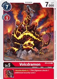 Volcdramon - Great Legend - NM