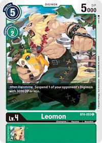 Leomon - Great Legend - NM