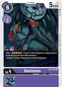 Devimon - Great Legend - NM