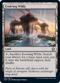 Evolving Wilds - Adventures in the Forgotten Realms - NM