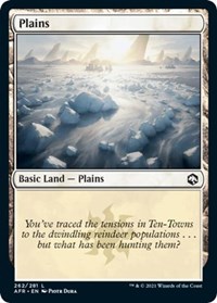Plains (262) - Adventures in the Forgotten Realms - NM