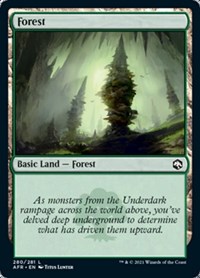 Forest (280) - Adventures in the Forgotten Realms - NM