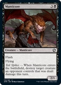 Manticore - Adventures in the Forgotten Realms - NM