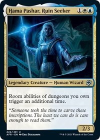 Hama Pashar, Ruin Seeker - Adventures in the Forgotten Realms - NM