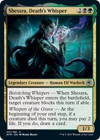 Shessra, Death's Whisper - Adventures in the Forgotten Realms - NM
