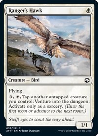 Ranger's Hawk - Adventures in the Forgotten Realms - NM