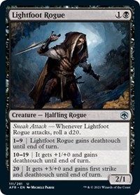 Lightfoot Rogue - Adventures in the Forgotten Realms - NM