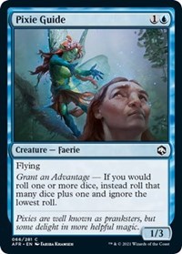 Pixie Guide - Adventures in the Forgotten Realms - NM