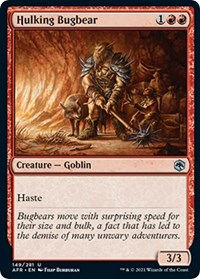 Hulking Bugbear - Adventures in the Forgotten Realms - NM