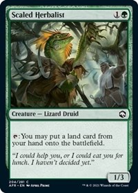 Scaled Herbalist - Adventures in the Forgotten Realms - NM