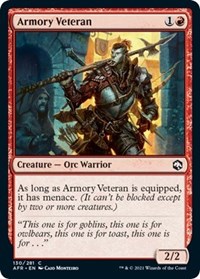 Armory Veteran - Adventures in the Forgotten Realms - NM
