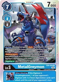 MetalGreymon - EX4-020 - Alternative Being Booster - NM