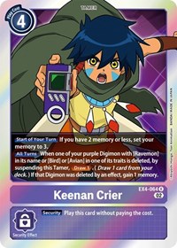 Keenan Crier - Alternative Being Booster - NM