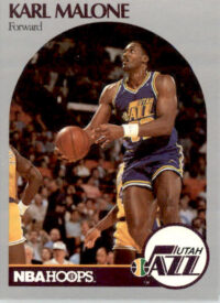 Karl Malone - 1990-91 Hoops - #292 - Basketball
