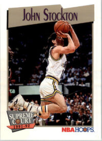 John Stockton - 1991-92 Hoops - #500 - Basketball