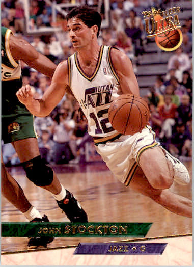 John Stockton - 1993-94 Ultra - #190 - Basketball