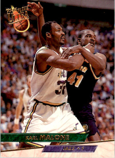 Karl Malone - 1993-94 Ultra - #189 - Promotional Panel Singles Basketball