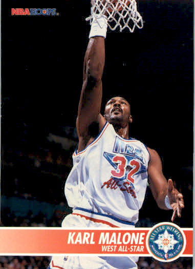 Karl Malone - 1994-95 Hoops - #242 - Basketball