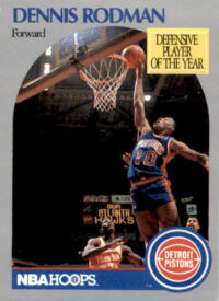 Dennis Rodman - 1990-91 Hoops - #109 - Basketball