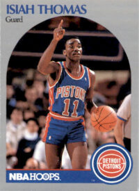 Isiah Thomas - 1990-91 Hoops - #111 - Basketball