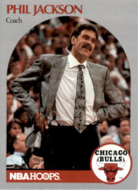 Phil Jackson - 1990-91 Hoops - #308 - Basketball